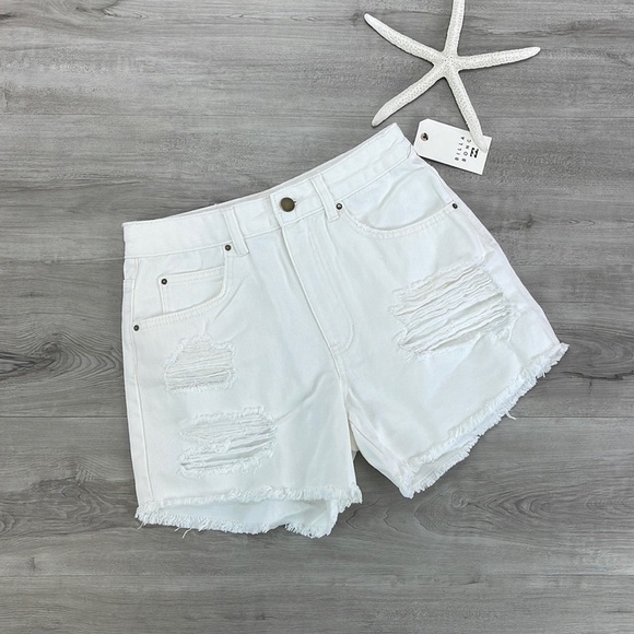 🔆BILLABONG🔆 HOW ABOUT THAT JEAN SHORTS - Picture 3 of 12